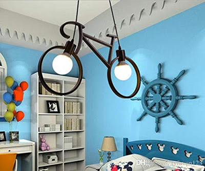 Falcon Cycle Hanging / Pendant Lamp